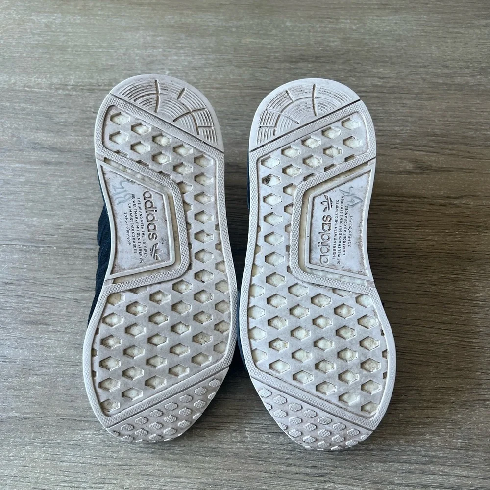 adidas NMD R1 Primeknit Sneakers Black White